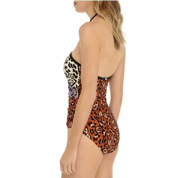 Calvin Klein Sz 6 V-Wire One-piece Halter - Picture 12 of 15